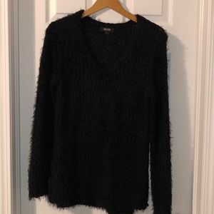 Size S Black fuzzy sweater